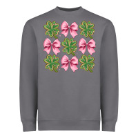 Storm clover bow Heavyweight Sweatshirt - CowhideDigitalArt