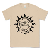 Mushroom Authentic Church Of The Toad Of Light Psychedlic Frog Licking (Distres Classic Tee - DesignPulse