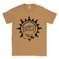 Toasted Coconut Authentic Church Of The Toad Of Light Psychedlic Frog Licking (Distres Classic Tee - DesignPulse