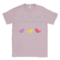 Lilac At My Age I need Glasses Classic Tee - DesignPulse