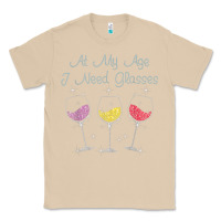 Mushroom At My Age I need Glasses Classic Tee - DesignPulse