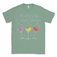 Sage At My Age I need Glasses Classic Tee - DesignPulse