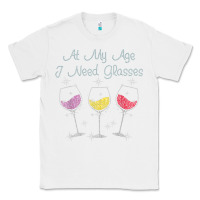 White At My Age I need Glasses Classic Tee - DesignPulse