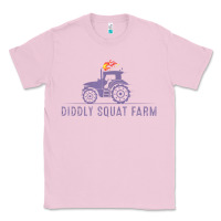 Bubblegum Pink diddly farm for men and women Classic Tee - DesignPulse
