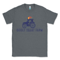 Charcoal Heather diddly farm for men and women Classic Tee - DesignPulse