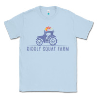 Dusty Blue diddly farm for men and women Classic Tee - DesignPulse