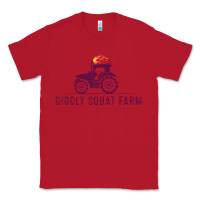 Red diddly farm for men and women Classic Tee - DesignPulse