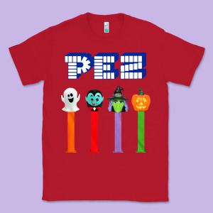 Halloween Pez Classic Tee Designed By Trangstudio