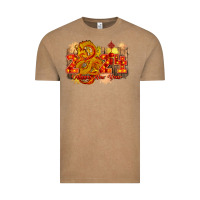 Vintage Coffee year of the dragon chinese new year 2024 Vintage Tee - CowGirlArtShop