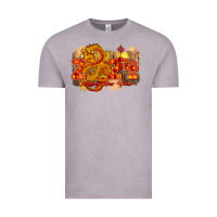 Vintage Zinc year of the dragon chinese new year 2024 Vintage Tee - CowGirlArtShop