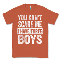Copper You Can't Scare Me I Have Three Boys Funny Sons Mom Dad Gift Classic Tee - DesignPulse