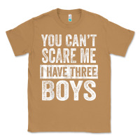 Toasted Coconut You Can't Scare Me I Have Three Boys Funny Sons Mom Dad Gift Classic Tee - DesignPulse
