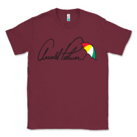 Burgundy Arnold Palmer Classic Tee - DesignPulse