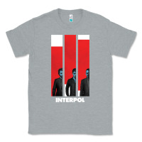 Heather Grey INTERPOL BAN Classic Tee - DesignPulse