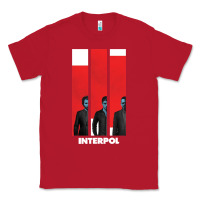 Red INTERPOL BAN Classic Tee - DesignPulse