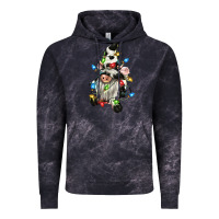 Cloud Black christmas cow gnome Vintage Hoodie - CowGirlArtShop