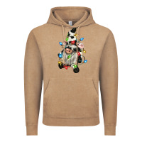 Vintage Coffee christmas cow gnome Vintage Hoodie - CowGirlArtShop