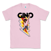 Bubblegum Pink Gino time basketball Classic Tee - DesignPulse