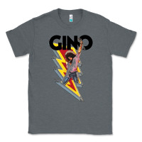 Charcoal Heather Gino time basketball Classic Tee - DesignPulse