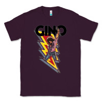 Plum Gino time basketball Classic Tee - DesignPulse