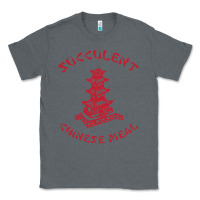 Charcoal Heather SUCCULENT CHINESE MEAL CHINESE TAKE OUT TAKE AWAY Classic Tee - DesignPulse
