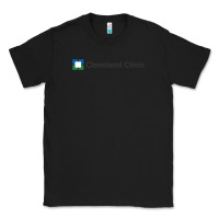 Black Cleveland clinic Classic Tee - DesignPulse