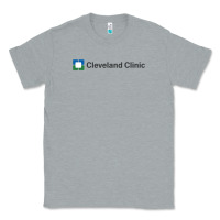 Heather Grey Cleveland clinic Classic Tee - DesignPulse