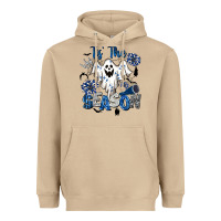 Mushroom Tis' The Season Cheer Ghost Heavyweight Hoodie - BarkalooDesign