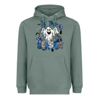 Sage Tis' The Season Cheer Ghost Heavyweight Hoodie - BarkalooDesign
