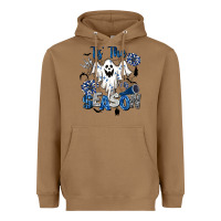 Toasted Coconut Tis' The Season Cheer Ghost Heavyweight Hoodie - BarkalooDesign