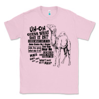 Bubblegum Pink New Hump day camel Guess What Day Classic Tee - DesignPulse