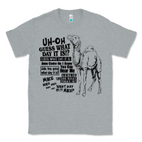 Heather Grey New Hump day camel Guess What Day Classic Tee - DesignPulse
