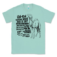 Seafoam New Hump day camel Guess What Day Classic Tee - DesignPulse