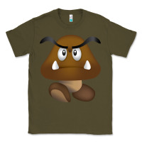 Army Green goomba Classic Tee - DesignPulse