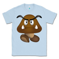 Dusty Blue goomba Classic Tee - DesignPulse