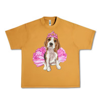 Peanut Butter balerina beagle with tutu Urban Heavy Tee - RanaPortraitStore