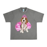 Tornado balerina beagle with tutu Urban Heavy Tee - RanaPortraitStore