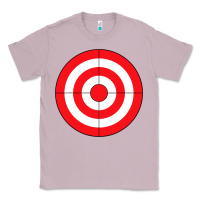 Lilac bulls eye target lazy diy halloween costume darts shooting t shirt Classic Tee - DesignPulse