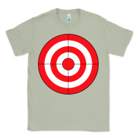 Matcha bulls eye target lazy diy halloween costume darts shooting t shirt Classic Tee - DesignPulse