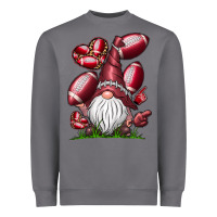 Storm American Football Gnome Heavyweight Sweatshirt - CowhideDigitalArt
