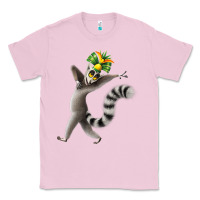 Bubblegum Pink All Hail King Julien Classic Tee - DesignPulse