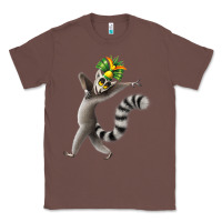 Chestnut All Hail King Julien Classic Tee - DesignPulse