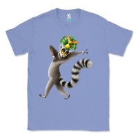 Colony Blue All Hail King Julien Classic Tee - DesignPulse