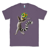 Lavender All Hail King Julien Classic Tee - DesignPulse