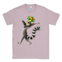 Lilac All Hail King Julien Classic Tee - DesignPulse