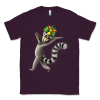 Plum All Hail King Julien Classic Tee - DesignPulse