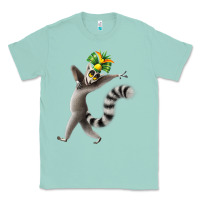 Seafoam All Hail King Julien Classic Tee - DesignPulse
