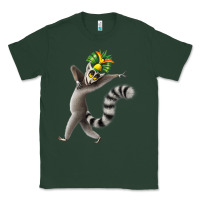 Sports Green All Hail King Julien Classic Tee - DesignPulse
