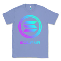 Colony Blue solana crypto sol coin blockchain decentralized application long sleev Classic Tee - DesignPulse