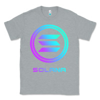 Heather Grey solana crypto sol coin blockchain decentralized application long sleev Classic Tee - DesignPulse